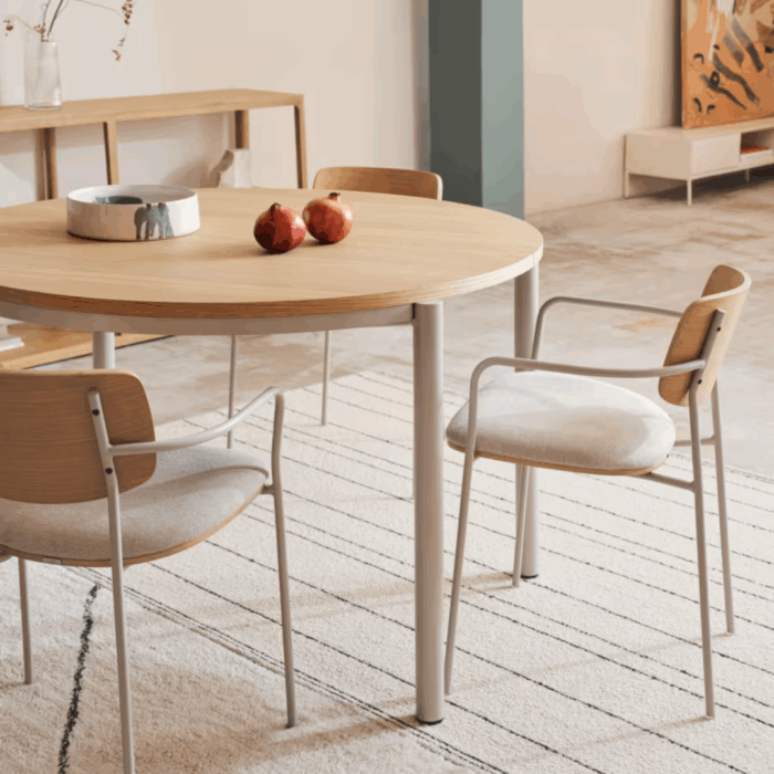 Mesa comedor extensible