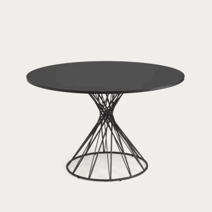 Mesa comedor negra - Imagen 2