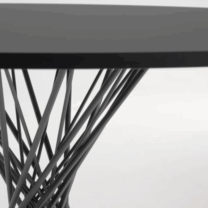 Mesa comedor negra - Imagen 3